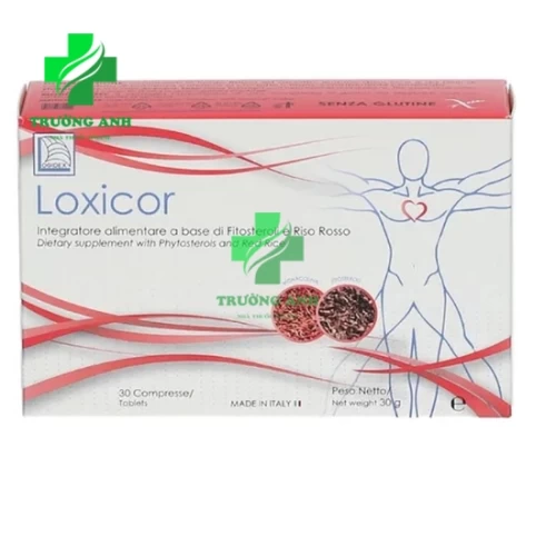 Loxicor FMC Lab - Giúp hạ mỡ máu, hạ huyết áp hiệu quả